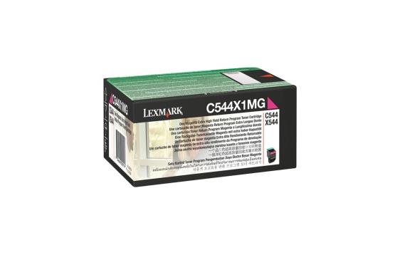 738198  C544X1MG Toner LEXMARK C544X1MG 4K r&#248;d 